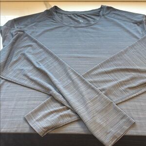 DSG Gray Long Sleeve Athletic Tee